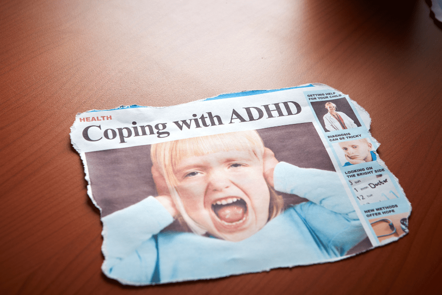 Untreated ADHD of children