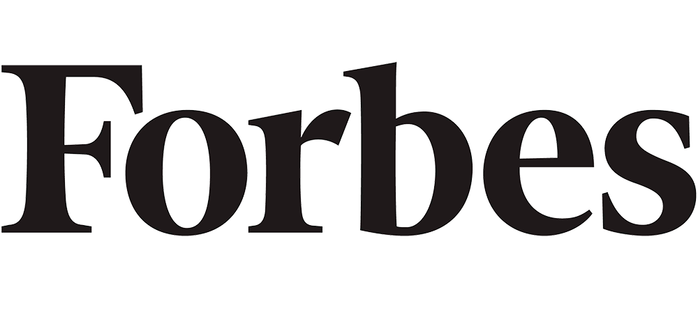 Forbes logo — black serif wordmark representing Forbes media company